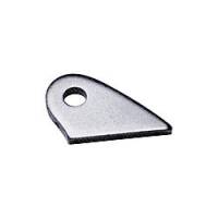 Chassis Components - Chassis Engineering - Chassis Engineering Crossmember Brace Chassis Tab 5/16" Mounting Hole 1/8" Thick Steel Natural