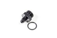Triple X Race Co. Adapter Fitting Straight 4 AN Male to 8 AN Male O-Ring Aluminum - Black Anodize