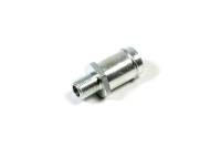 Walbro Fuel Pump Adapter Fitting Straight 10 mm x 1 to 12 mm OD Outlet Steel - Chromate