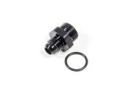 Triple X Race Co. Adapter Fitting Straight 6 AN Male to 8 AN Male O-Ring Aluminum - Black Anodize