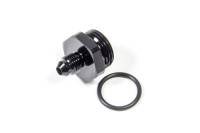 Triple X Race Co. Adapter Fitting Straight 4 AN Male to 10 AN Male O-Ring Aluminum - Black Anodize