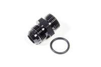 Triple X Race Co. Adapter Fitting Straight 10 AN Male to 10 AN Male O-Ring Aluminum - Black Anodize