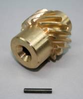 Distributor Components and Accessories - Distributor Gears - PRW Industries - PRW INDUSTRIES 0.491" Shaft Distributor Gear Bronze - Oldsmobile V8