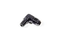 Triple X Race Co. Adapter Fitting 90 Degree 6 AN Male to 1/8" NPT Male Aluminum - Black Anodize