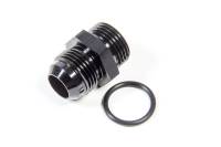 Triple X Race Co. Adapter Fitting Straight 12 AN Male to 12 AN Male O-Ring Aluminum - Black Anodize