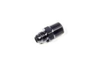Triple X Race Co. Adapter Fitting Straight 6 AN Male to 3/8" NPT Male Aluminum - Black Anodize