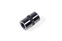 NPT to NPT Fittings and Adapters - Female NPT Couplers - Triple X Race Components - Triple X Adapter Fitting Straight 1/8" NPT Female to 1/8" NPT Female Aluminum - Black Anodize