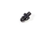 Triple X Race Co. Adapter Fitting Straight 6 AN Male to 1/8" NPT Male Aluminum - Black Anodize
