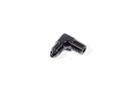 Triple X Race Co. Adapter Fitting 90 Degree 3 AN Male to 1/8" NPT Male Aluminum - Black Anodize