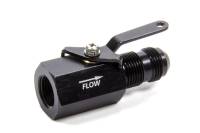 Fragola Performance Systems Fuel Shut Off Shut Off Valve Manual 1/2" NPT Female to 10 AN Male Aluminum - Black Anodize