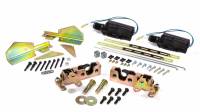 Street & Truck Body Components - Door Latch Assemblies - AutoLoc - AutoLoc Mini Bear Claw Door Latch Power Locking Hardware/Strikers Included Steel - Zinc Oxide