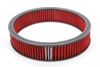 Air Cleaners and Intakes - Air Filter Elements - Edelbrock - Edelbrock Pro-Flo Air Filter Element 14" Diameter 3" Tall Cotton - Red