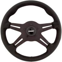 Grant Steering Wheels Gripper Steering Wheel 13" Diameter 4-Spoke 1" Dish - Diamond Textured Vinyl Grip