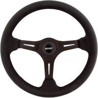 Grant Steering Wheels Gripper Steering Wheel 13-3/4" Diameter 3-Spoke 3-1/2" Dish - Diamond Textured Vinyl Grip