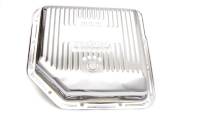 Racing Power Stock Depth Transmission Pan Finned Steel Chrome - TH350