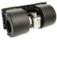SPAL Advanced Technologies Centrifugal Blower Motor Double Wheel 12V Plastic - Black
