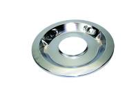 Specialty Products 14" Round Air Cleaner Base 5-1/8" Carb Flange Drop Base Steel - Chrome