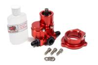 Waterman Racing Components - Waterman Racing Components National Midget Hex Driven Fuel Pump 240 gph Three 6 AN Male Ports Aluminum - Red Anodize