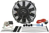 Derale 9" Dyno-Cool Electric Fan and Mechanical Fan Controller Kit, Premium
