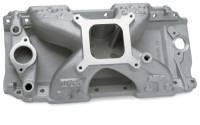 GM Performance Parts ZZ572/620 Intake Manifold Square Bore Single Plan Aluminum - Natural