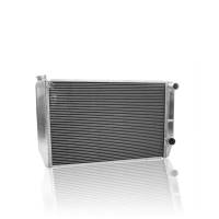 Griffin Radiators - Griffin HP Series Universal Fit Aluminum Radiators - Griffin Thermal Products - Griffin Thermal Products Drag Race Radiator 22" W x 13" H x 3" D Pass Inlet/Pass Outlet Aluminum