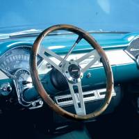 Grant Classic 5 Steering Wheel - 14 1/2" - Walnut