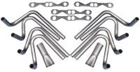 Weld-Up Header Kits - Small Block Chevrolet Weld-Up Header Kit - Hedman Hedders - Hedman Hedders 2" SB Chevy Weld Up Kit- 3.5" Weld On Collector
