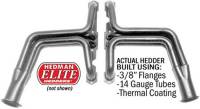 Full Length Headers - Small Block Chevrolet Headers - Hedman Hedders - Hedman Hedders Elite Hedders - Tube Size: 1.5 in.