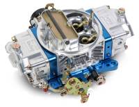Holley - Holley 850 CFM Ultra Double Pumper Carburetor - Silver/Blue - Image 2