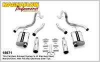 Magnaflow Stainless Steel Cat-Back Performance Exhaust System - 4 x 9 x 14 in. Muffler