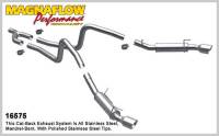 Exhaust System - Magnaflow Performance Exhaust - Magnaflow Magnapack Stainless Steel Cat-Back Performance System - 2.5 in. Tube