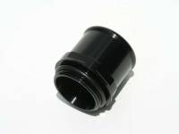 Thermostats, Housings and Fillers - Water Necks and Thermostat Housings - Meziere Enterprises - Meziere 1.75" Hose Water Neck Fitting - Black