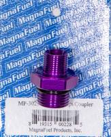 NPT to AN Fittings and Adapters - Male NPT to Male AN O-Ring Port Adapters - MagnaFuel - MagnaFuel Union Couple Fitting - #10 x 3/8NPT