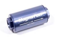 MagnaFuel Inline Fuel Filter 74 Micron Stainless Element 10 AN Male Inlet/Outlet - Aluminum
