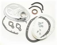 Mr. Gasket Quick-Change Cam Cover Kit - Includes Complete Set Of Gaskets / Retainer / Timing Cover