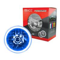 Oracle Lighting Technologies Sealed Beam Headlight 7" OD Halo LED Ring Requires H4 Bulb