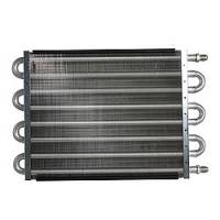 Perma-Cool Thin Line Fluid Cooler 15-1/2 x 10-1/2 x 3/4" Tube Type 11/32" Hose Barb Inlet/Outlet - Aluminum