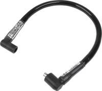 Spark Plug Wires - Ignition Coil Wires - QuickCar Racing Products - QuickCar Sleeved Race Wire - Black Coil Wire 18" HEI/Socket