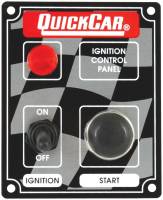 QuickCar ICP05 Ignition Panel - Ignition Switch - Start Button & 1 Pilot Light
