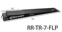 Race Ramps - Race Ramps 7" Lift Height Trailer Ramp 74" Long 14" Wide 5" Trailer Lip - 5.6 Degree Incline