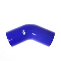 Samco Sport - Samco Sport Silicone 45 Degree Elbow - 3-1/4" ID - 5.0 mm Thick Wall - Blue