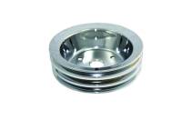 Specialty Products SBC SWP 3 Groove Crank Pulley Chrome