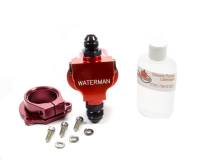 Waterman Racing Components Light Weight Sprint Hex Driven Fuel Pump 400 gph Inline 12 an Male Inlet - 8 AN Male Outlet