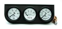 Auto Gage Mechanical Oil / Volt / Water Black Console - 2-1/16 in.
