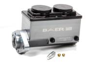 Baer Disc Brakes 15/16" Bore Master Cylinder Integral Reservoir Passenger Side Port Aluminum - Gray Anodize
