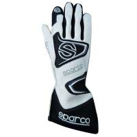 Sparco Tide H-9 Auto Racing Gloves - White