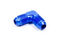 Adapter - 90° Male AN Flare Union Adapters - Aeroquip - Aeroquip Aluminum -06 90 Elbow Union Adapter