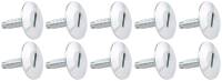 Body Installation Accessories - Body Bolt Kits - Allstar Performance - Allstar Performance 3/4" Aluminum Flush Mount Bolts - (10-Pack)