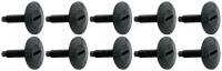 Body Hardware and Fasteners - Body Bolts - Allstar Performance - Allstar Performance 1-1/4" Aluminum, Black Anodized Flush Mount Bolts - (10-Pack)