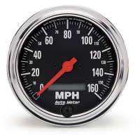 Auto Meter Traditional Chrome Electric Programmable Speedometer - 3-3/8 in.